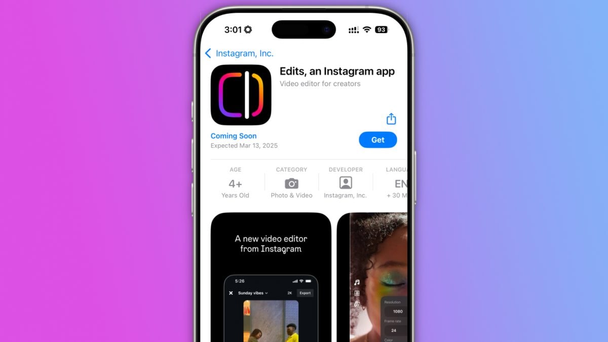 Meta announces Capcut rival called Edits in the hopes TikTok users integrate more with Meta's platforms