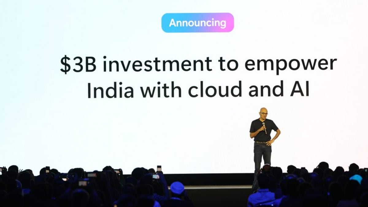 Microsoft to invest $3 billion in India’s cloud and AI infrastructure, skill 10 million people by 2030