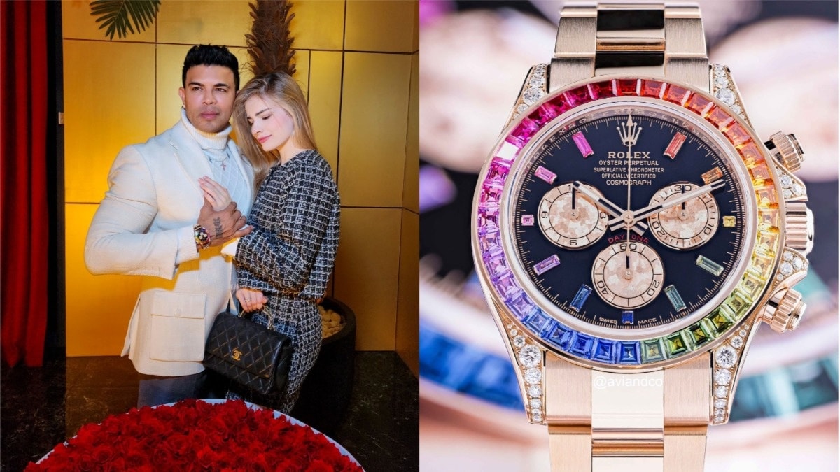 Style actor & Bollywood’s fitness icon Sahil Khan Flaunts a Rs 4 crore limited edition Rolex Rainbow