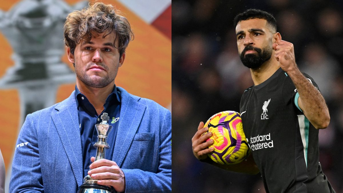 Mo Salah had earlier expressed the desire to play chess against world No.1 Magnus Carlsen. Images: AFP/Reuters
Mo Salah had earlier expressed the desire to play chess against world No.1 Magnus Carlsen. Images: AFP/Reuters