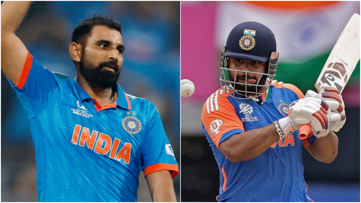 Mohammed Shami was included in the Suryakumar Yadav-led India squad for the T20I series against England while Rishabh Pant was overlooked in favour of Sanju Samson. Reuters/AP Mohammed Shami was included in the Suryakumar Yadav-led India squad for the T20I series against England while Rishabh Pant was overlooked in favour of Sanju Samson. Reuters/AP