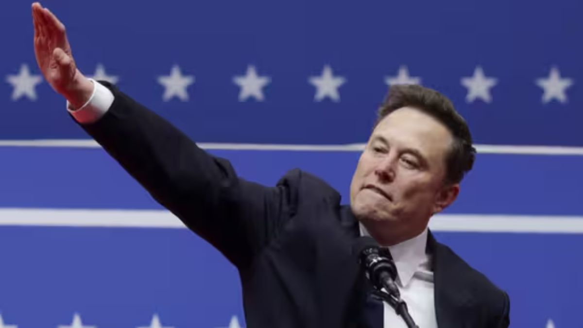 Elon Musk performs the controversial 'Nazi salute' at President Donald Trump inauguration ceremony. Reuters Elon Musk performs the controversial 'Nazi salute' at President Donald Trump inauguration ceremony. Reuters