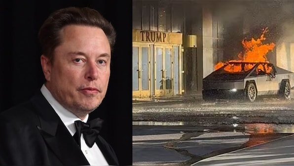 Musk suspects Tesla Cybertruck blowing up near Trump hotel in Vegas to be  an act of terrorism – Firstpost