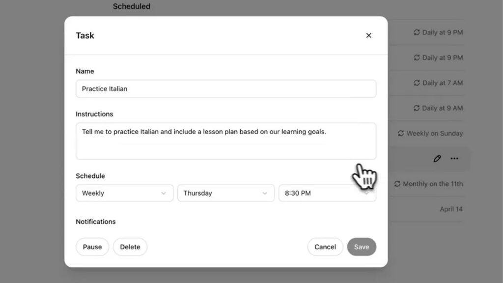 OpenAI bets big on agentic AI, unveils new Tasks feature-2025-01-f5d1db76f682f900a40d361cd6f710a9