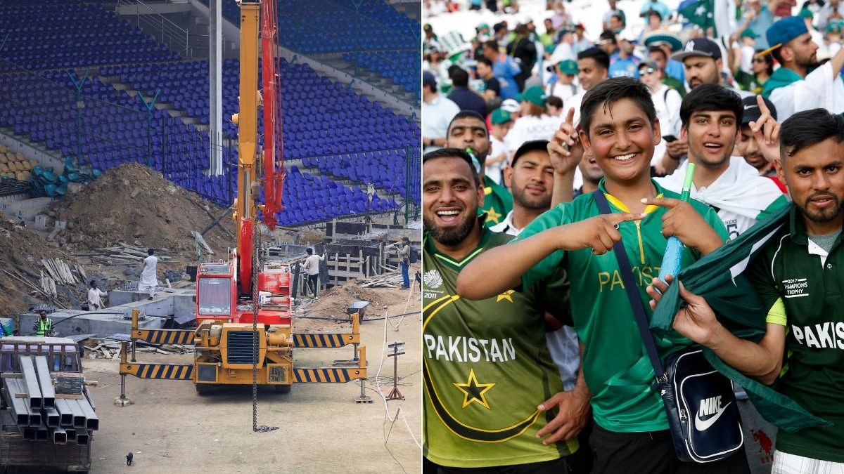 Pakistan's Champions Trophy prep faces stadium deadline.