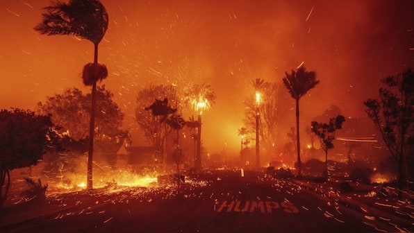 Watch | Wildfires threatening Los Angeles as California firefighters battle three blazes