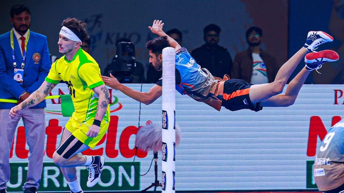 Kho Kho World Cup 2025: Indian men defeat Brazil to inch closer to knockouts; women thrash South Korea by 157 points