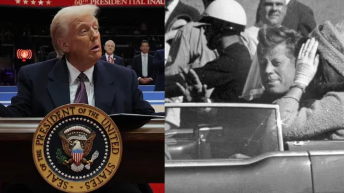 US President Donald Trump orders the release of classified doccuments on the assassination of former President John F. Kennedy. AP US President Donald Trump orders the release of classified doccuments on the assassination of former President John F. Kennedy. AP