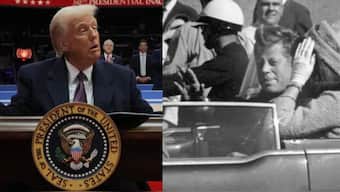 US President Donald Trump orders the release of classified doccuments on the assassination of former President John F. Kennedy. AP