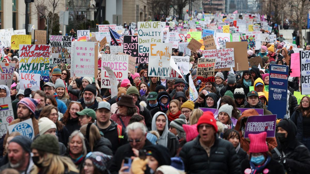 Thousands rally in Washington ahead of Trump’s inauguration for gender justice, bodily autonomy Thousands rally in Washington ahead of Trump’s inauguration for gender justice, bodily autonomy
