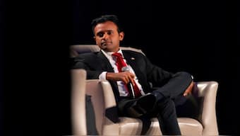 Vivek tried to adopt the white persona and issue sermons as whites do, oblivious of the fact that he was demolishing established permission structures and overstepping boundaries. Image: REUTERS 