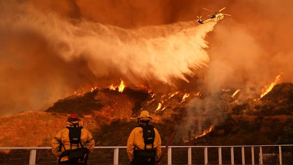 California billionaire couple accused of hoarding water amid LA wildfires. But is it true?