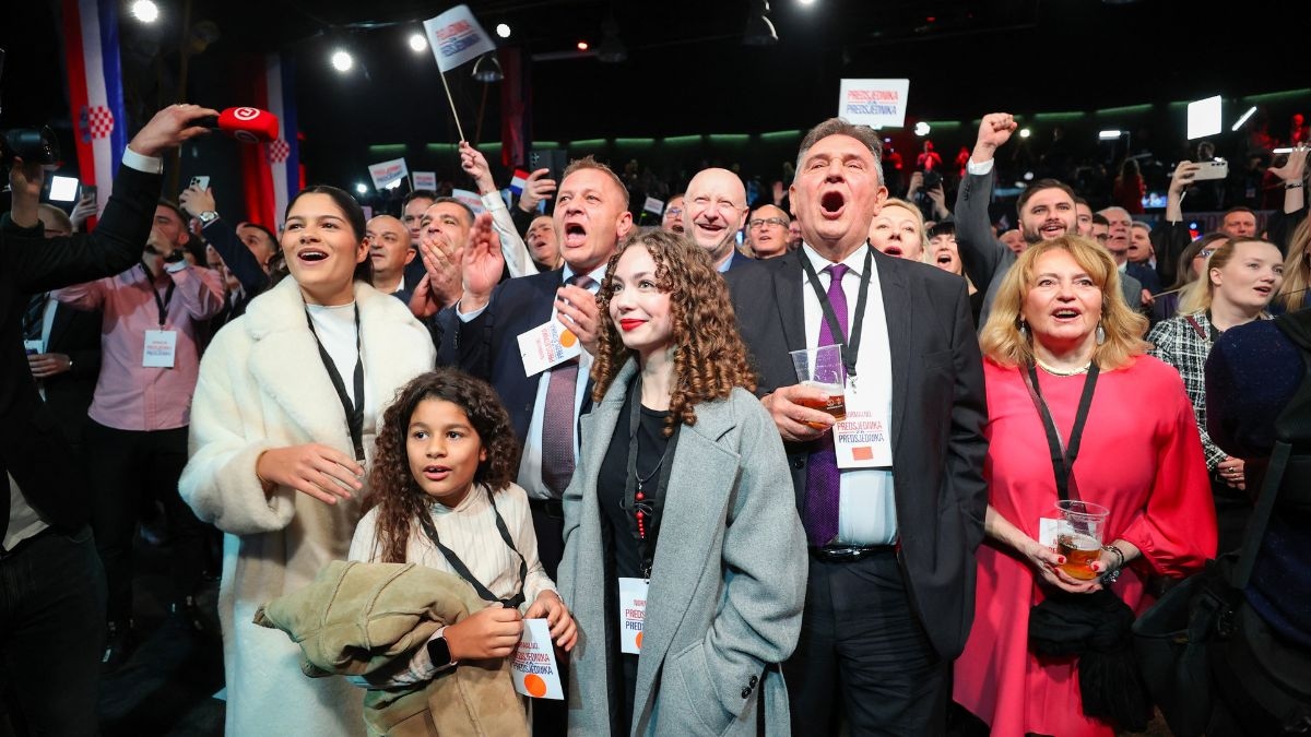 Croatia’s populist President Milanović secures landslide re-election win: Exit poll