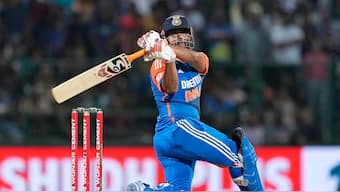 Rishabh Pant was preferred over Sanju Samson in India's squad for the 2025 Champions Trophy. PTI 
