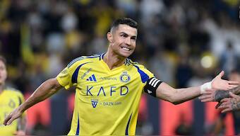 Cristiano Ronaldo has rubbished transfer rumours and aims to win more trophies with Al-Nassr. Reuters 