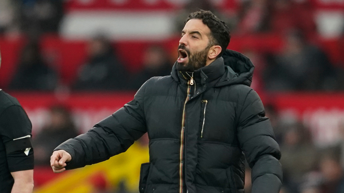 Manchester United manager Ruben Amorim reacts during the home Premier League fixture against Brighton and Hove Albion. Image: Reuters Manchester United manager Ruben Amorim reacts during the home Premier League fixture against Brighton and Hove Albion. Image: Reuters