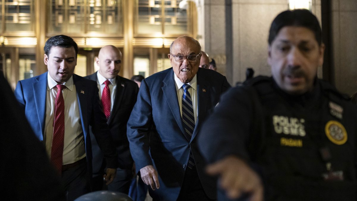 US court finds Rudy Giuliani in contempt of court over $148 mn defamation ruling US court finds Rudy Giuliani in contempt of court over $148 mn defamation ruling