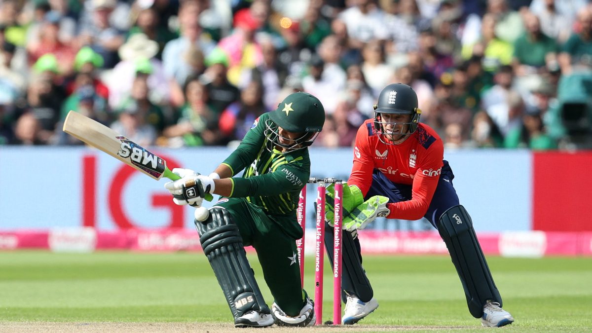 Pakistan batter Saim Ayub suffered ankle injury in Test match against South Africa. Image: PTI Pakistan batter Saim Ayub suffered ankle injury in Test match against South Africa. Image: PTI