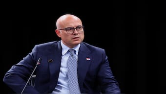 Serbian Prime Minister Milos Vucevic takes part in a leaders' panel during the 2024 edition of the Bled Strategic Forum in Slovenia, on September 2, 2024. Reuters File