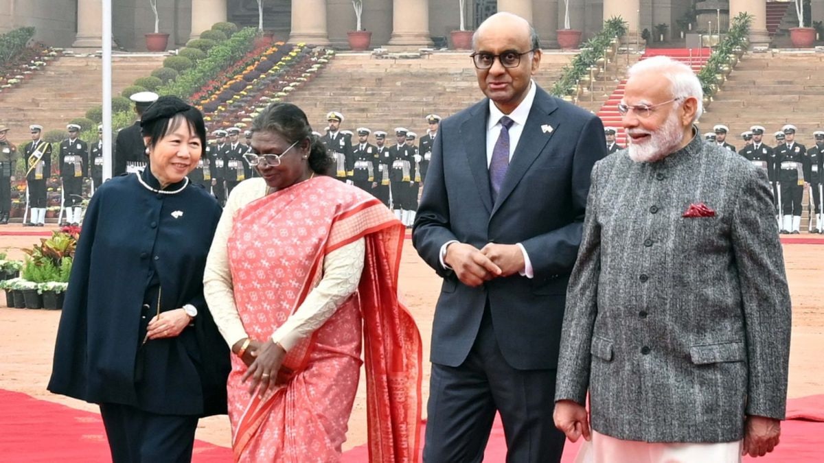 On first India tour, Singapore President Tharman says 'exploring new initiatives beyond existing'