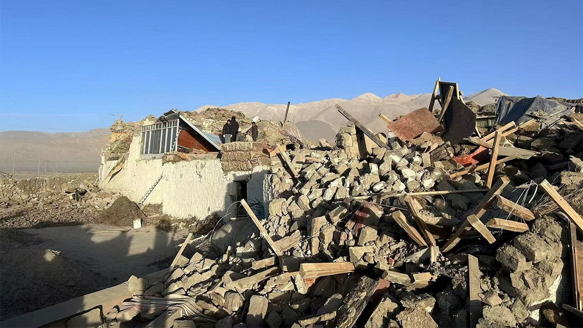 Damaged houses are pictured after an earthquake at a village in Shigatse, Tibet Autonomous Region, China on January 7, 2025. Reuters Damaged houses are pictured after an earthquake at a village in Shigatse, Tibet Autonomous Region, China on January 7, 2025. Reuters