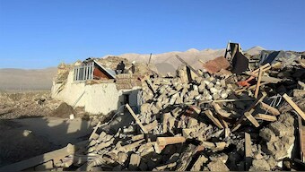 Damaged houses are pictured after an earthquake at a village in Shigatse, Tibet Autonomous Region, China on January 7, 2025. Reuters