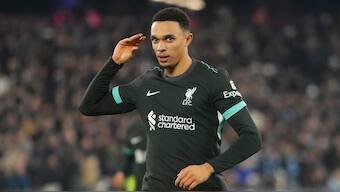 Liverpool right-back Trent Alexander-Arnold's contract will be expiring at the end of the 2024-25 season along with those of Mohamed Salah and Virgil van Dijk. AP