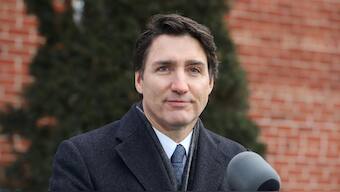 Canada's outgoing Prime Minister Justin Trudeau speaks to reporters, announcing he intends to step down as Liberal Party leader, but he will stay on in his post until a replacement has been chosen, from his Rideau Cottage residence in Ottawa, Ontario, Canada, January 6, 2025. Reuters