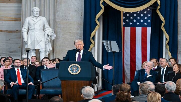 'Golden age of America begins now': Donald Trump in inauguration address 'Golden age of America begins now': Donald Trump in inauguration address