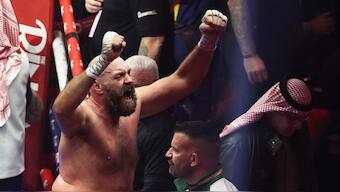 British boxing great Tyson Fury has announced retirement once again. Reuters 