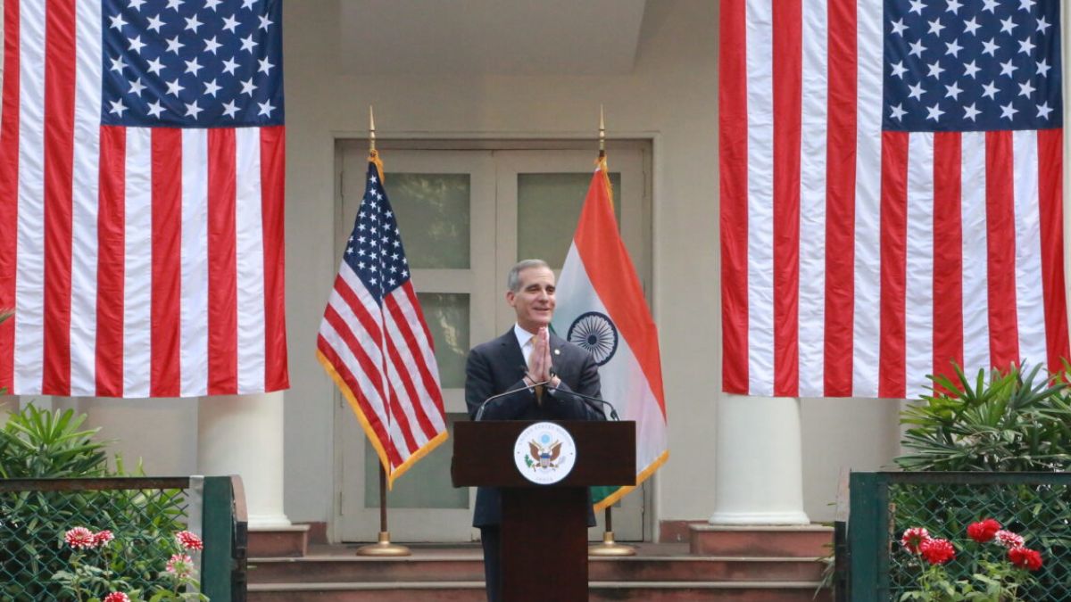 US' ambassador to India, Eric Garcetti. Image courtesy: usembassy.gov US' ambassador to India, Eric Garcetti. Image courtesy: usembassy.gov