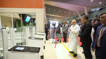 Union Home Minister Amit Shah inaugurated FTI-TTP at seven airports on Thursday. X/@AmitShah