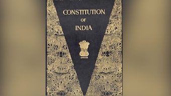 The Indian constitution. Wikimedia Commons