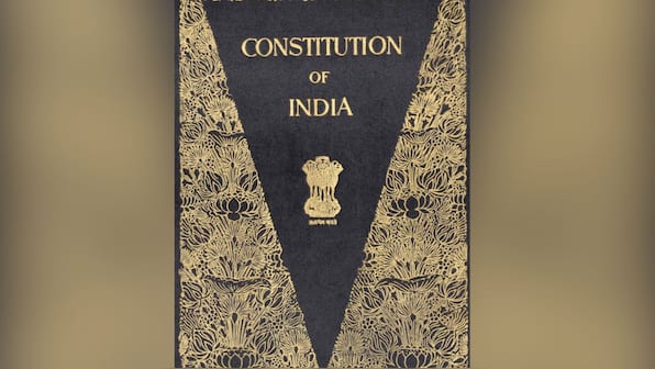 Deities, artists, heroes and cultures in Constitution of India that was fully adopted on first Republic Day