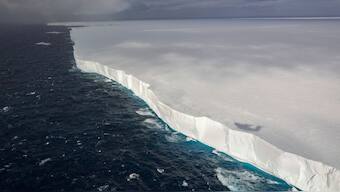 The iceberg, A23a, off the coast of Antarctica. AP/File Photo
