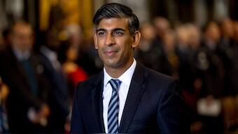 Former British Prime Minister Rishi Sunak at Westminster Abbey in London, Britain. Reuters/File Photo
