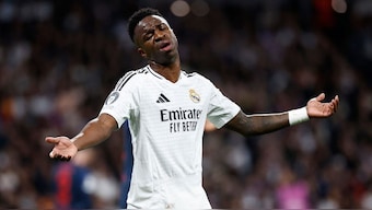Vinicius Junior's documentary is in trouble after Valencia threaten legal action against makers. Image: Reuters