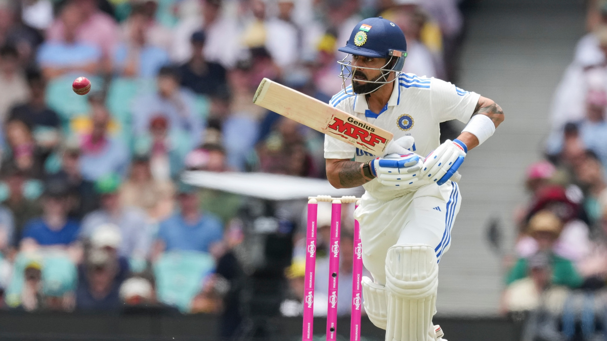 Virat Kohli scored 190 runs in the five-Test series in Australia, 100 of which were scored in the second innings of the first Test in Perth. AP Virat Kohli scored 190 runs in the five-Test series in Australia, 100 of which were scored in the second innings of the first Test in Perth. AP