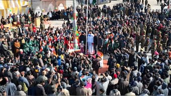 Watch | Pulwama’s Tral Chowk sees ‘Naya Kashmir’ make history on 76th Republic Day. Source: FP