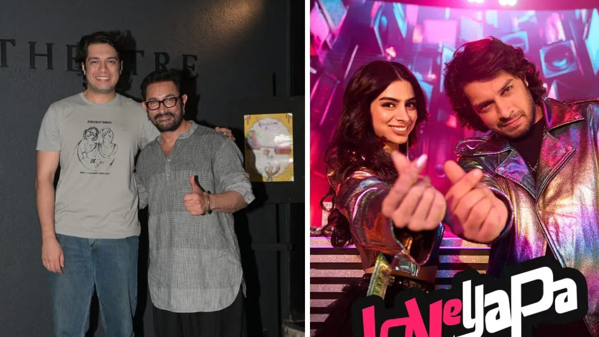Aamir Khan vows to quit smoking if his son Junaid Khan's film 'Loveyapa' with Khushi Kapoor becomes a hit Aamir Khan vows to quit smoking if his son Junaid Khan's film 'Loveyapa' with Khushi Kapoor becomes a hit