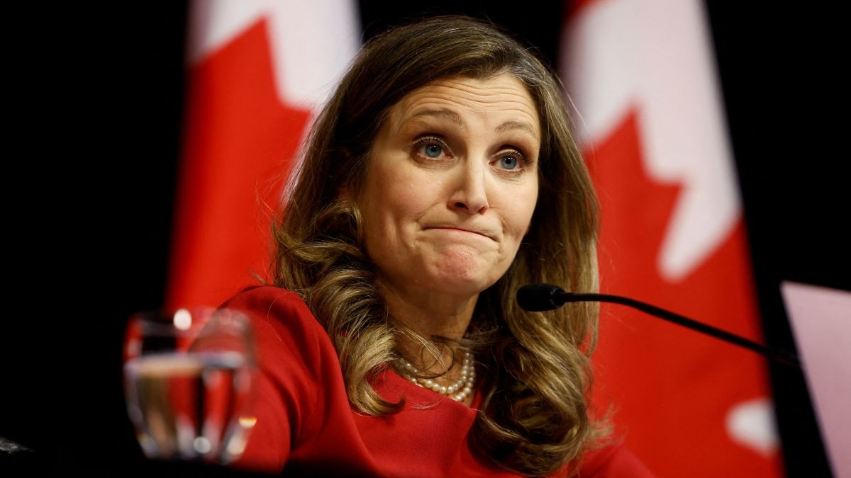 Canada flags Chinese interference targeting Trudeau's party leadership candidate Chrystia Freeland