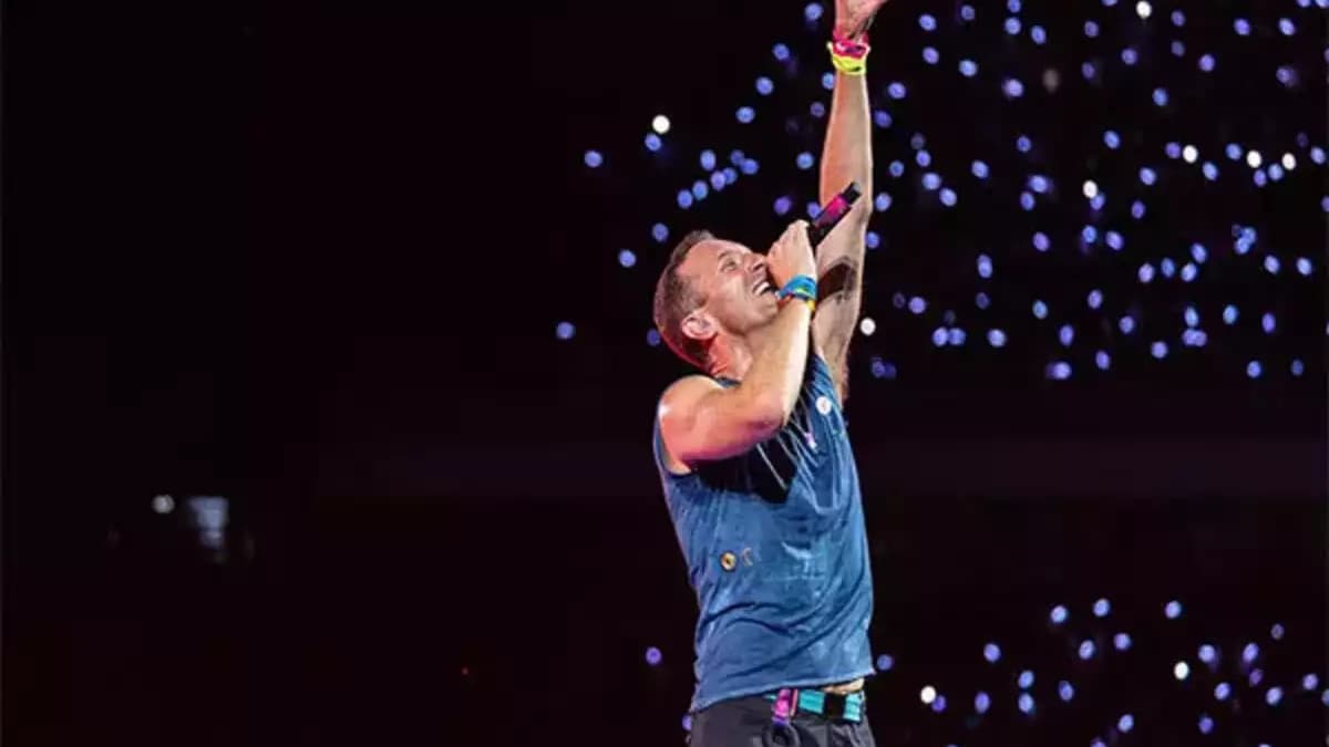 A Spectacular Night Under the Stars: Coldplay's 'Music Of The Spheres World Tour' kicks off in Mumbai