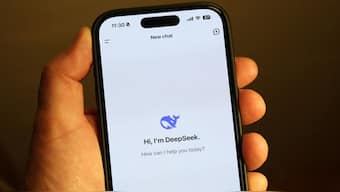 The DeepSeek app on a mobile phone in Beijing. Chinese firm DeepSeek's artificial intelligence chatbot has soared to the top of the Apple Store's download charts, stunning industry insiders. And the man behind it all is Liang Wenfeng. AFP