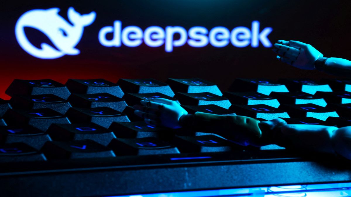 The Deepseek logo. The company claims has spent only $6 million developing the latest iteration of their model. Reuters The Deepseek logo. The company claims has spent only $6 million developing the latest iteration of their model. Reuters