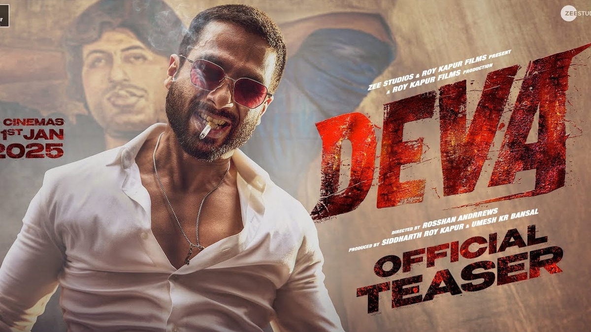 Deva Teaser Review: Shahid Kapoor's electrifying dance and intense action steal the show in Zee Studios and Roy Kapur Films's latest offering