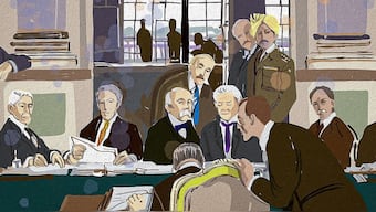 On January 10, 1920, the Treaty of Versailles came into force, formally ending World War I. Illustration: Santanu Kumar Santan