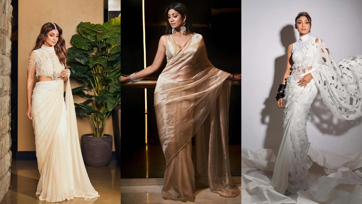 Shilpa Shetty and her love for fusing modernity with traditional: Top 5 saree looks