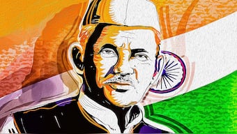 India's second prime minister Lal Bahadur Shastri died on this day -- January 11 -- in 1966. Illustration: Santanu Kumar Santan