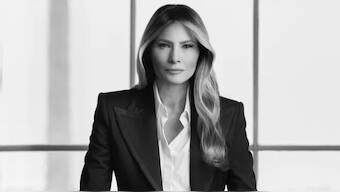 The Office of the First Lady said Trump’s portrait was taken in the Yellow Oval Room of the White House by the family's long-trusted photographer from Belgium Régine Mahaux  a day after Trump's inuaguration. Image courtesy: Regine Mahaux / The White House