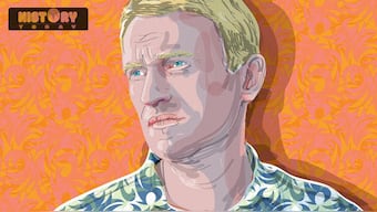 Alexei Navalny was detained shortly after landing at Moscow’s Sheremetyevo airport. The arrest provoked condemnation from several European and world powers. Illustration: Santanu Kumar Santan